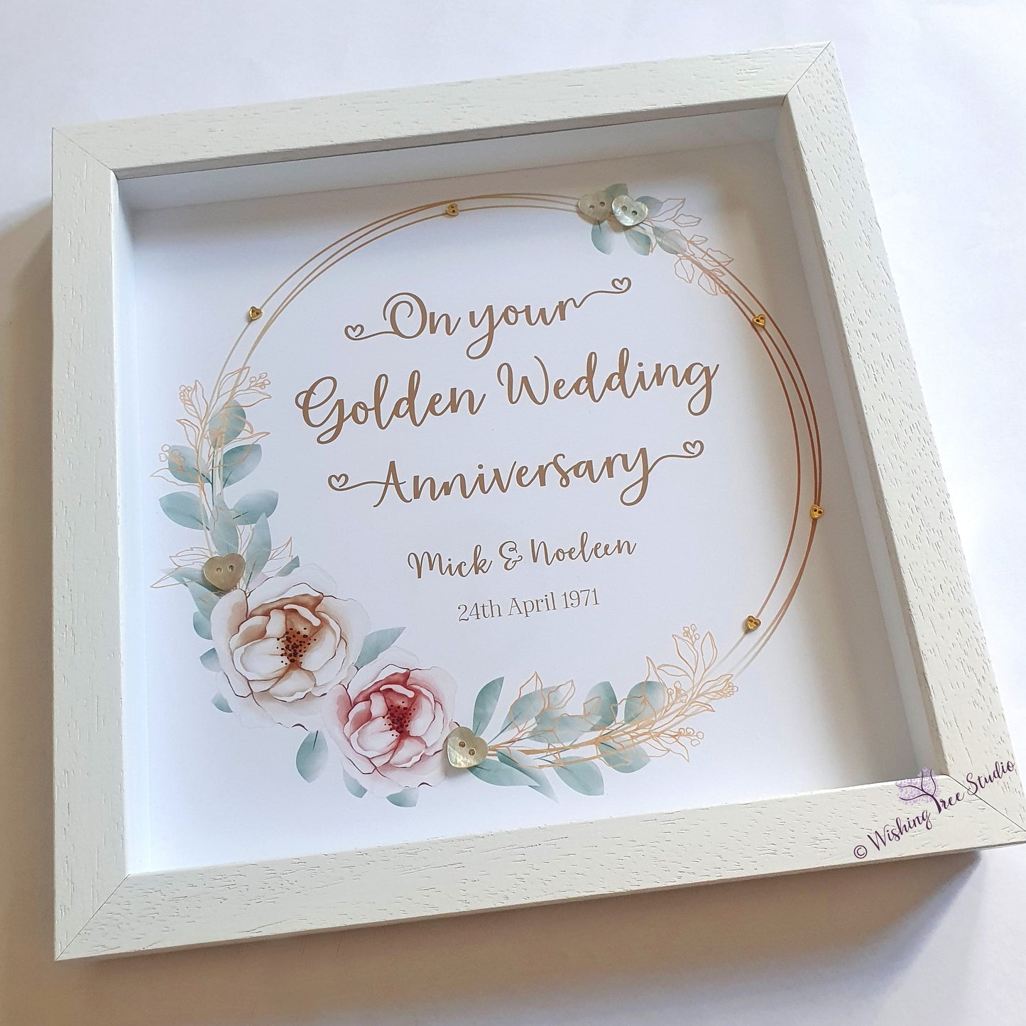 Anniversary Wreath Frame