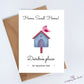 New home card birdhouse