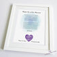 Chapter One of One Thousand framed print