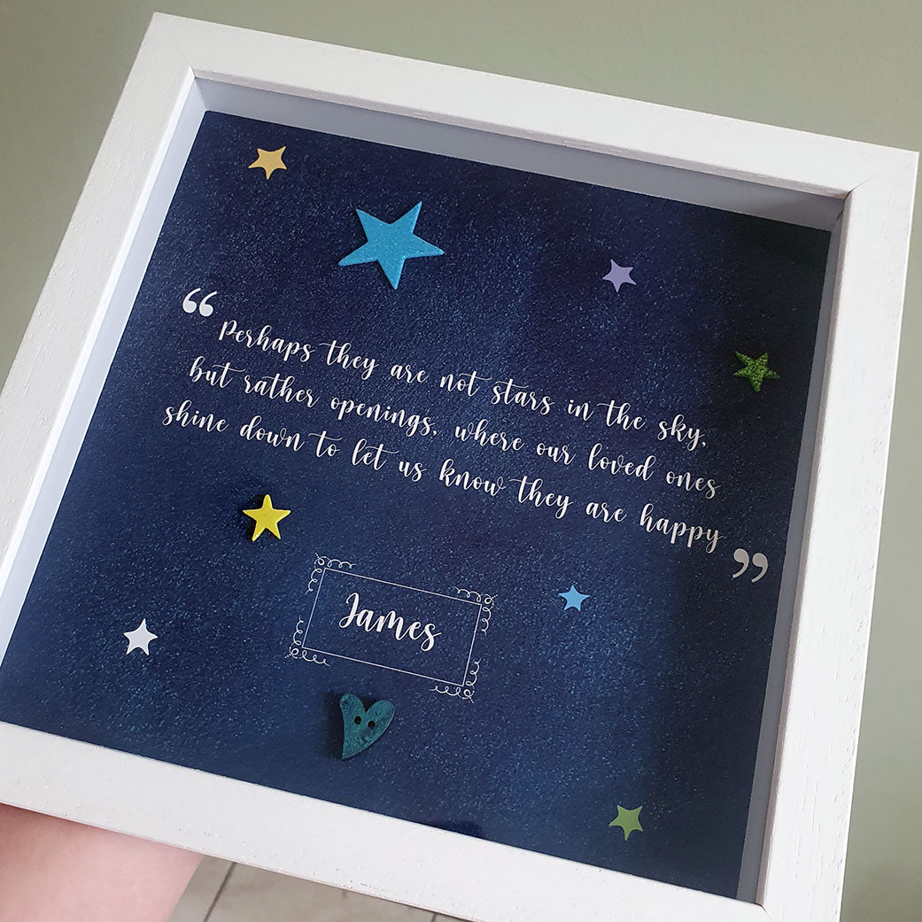 Stars in the Sky Remembrance frame