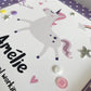 Unicorn Name meaning print detail